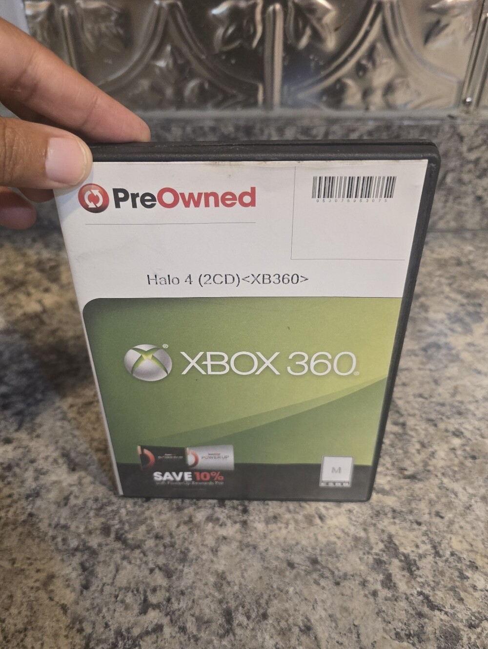 Halo 4 Xbox 360 Game (2 Disc) Replacement Case No Manual